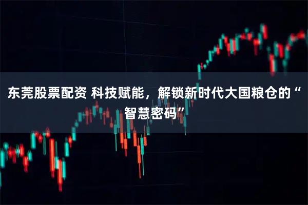 东莞股票配资 科技赋能，解锁新时代大国粮仓的“智慧密码”